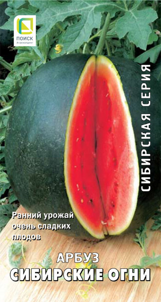 Арбуз Сибирские Огни семена 